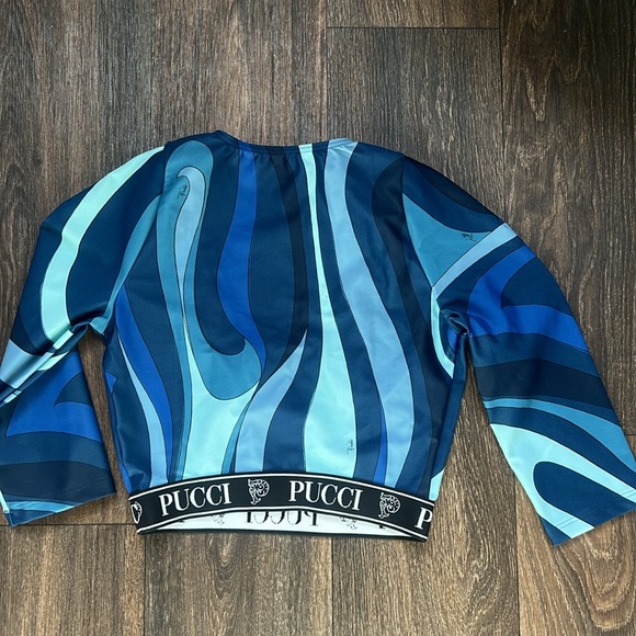 Pucci MARMO-PRINT CROP TOP - Picture 4 of 4